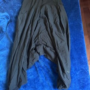 Black Women’s Harem Pants - Lightweight Casual Fit